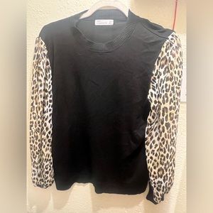 Leopard Print Sweater
